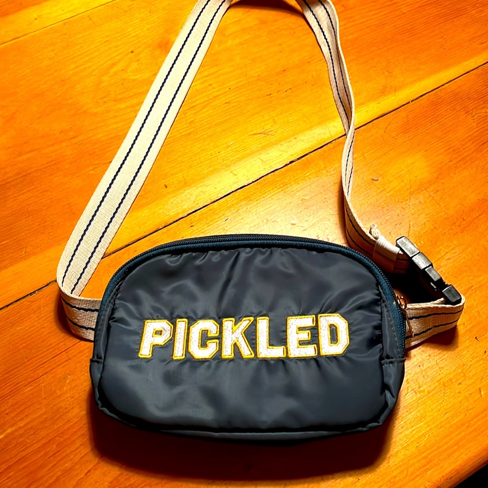 Prince X Target collaboration ‘pickled’ cross body bag.